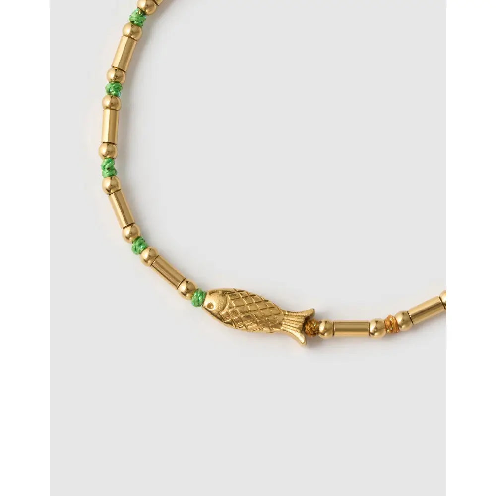 Koi Gold Charm Bracelet - Gold - Bracelets