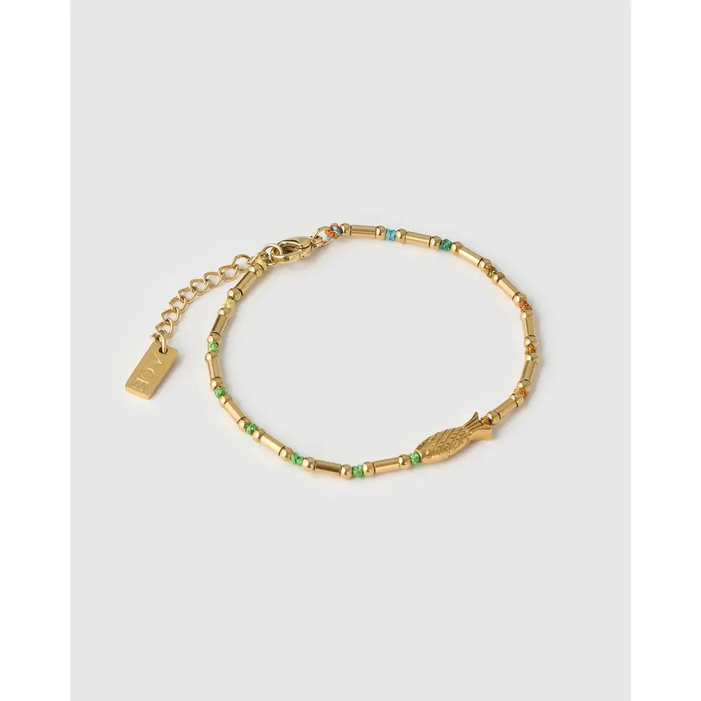Koi Gold Charm Bracelet - Gold - Bracelets