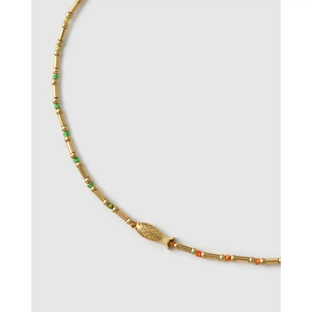 Koi Gold Necklace - Necklaces