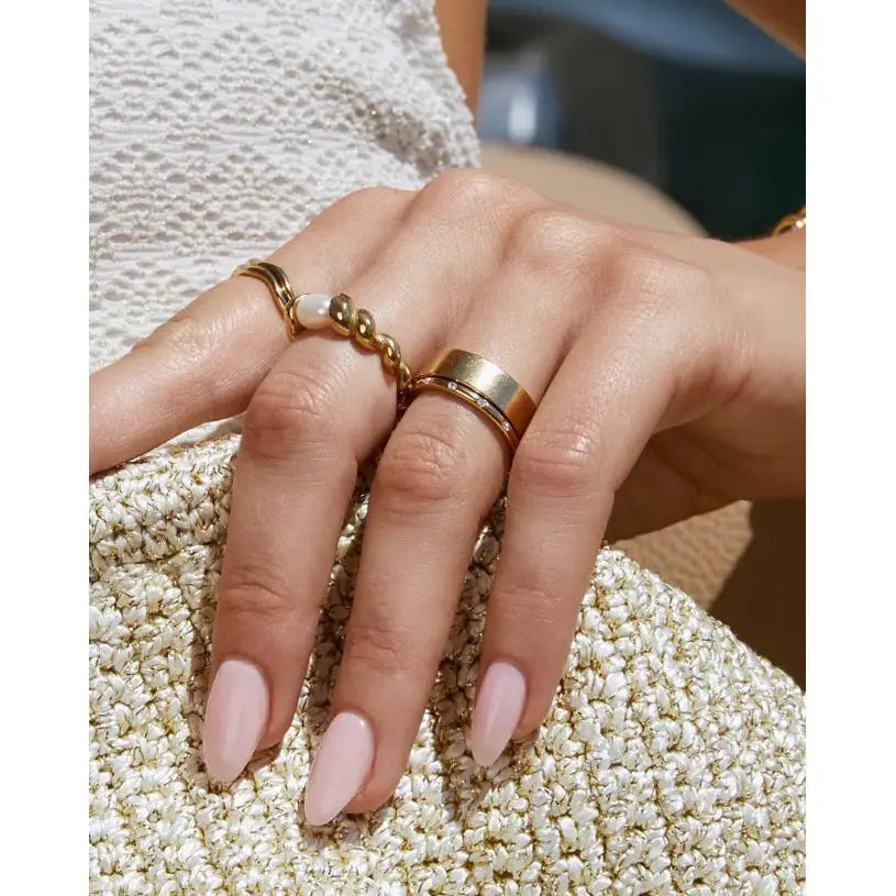 Ladera Gold Ring Stack - Rings