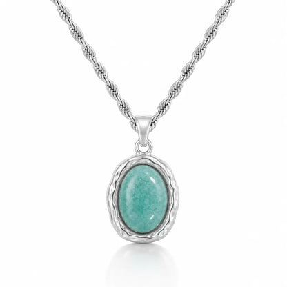 Lagoon Necklace - Silver - Necklaces