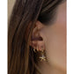 Laguna Gold Pearl Earrings - Earrings