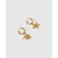 Laguna Gold Pearl Earrings - Earrings