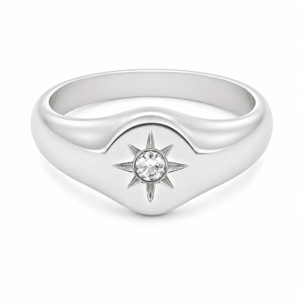 Lara Ring - Silver / 4 - Rings
