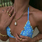 Laurel Pearl TBar Necklace - Necklaces