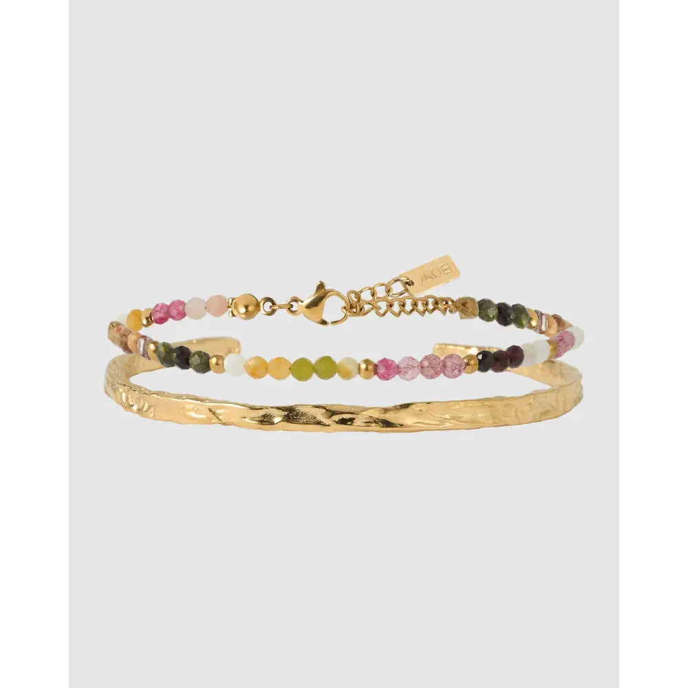 Lavender Bracelet Stack - Bracelets