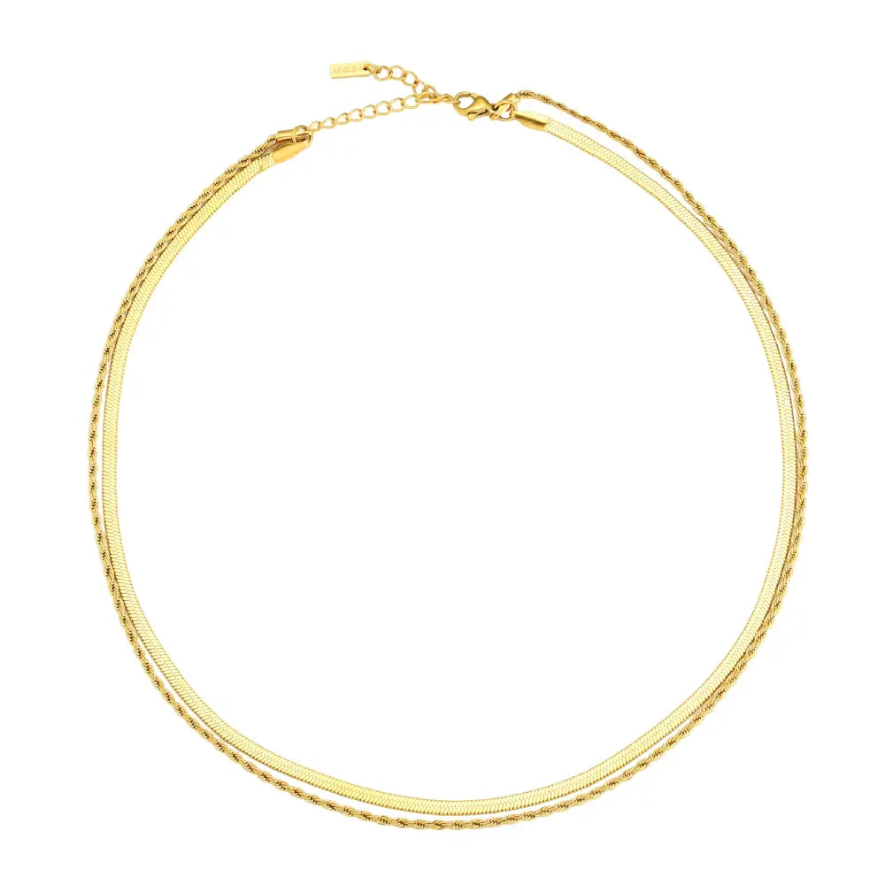 Layered Necklace - Necklaces