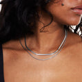 Layered Necklace - Silver - Necklaces