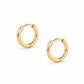 Layla Hoop Earrings - Gold / 10mm - Earrings