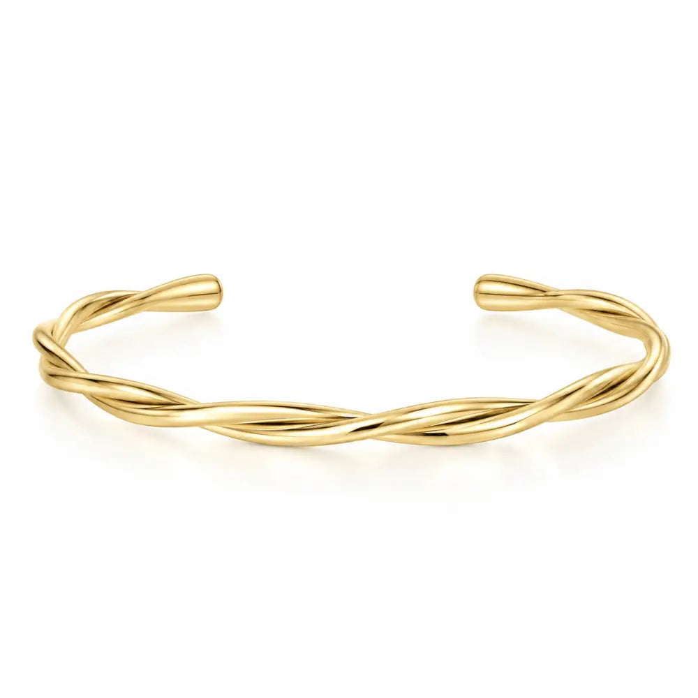 Leighton Cuff Bracelet - Gold - Bracelets