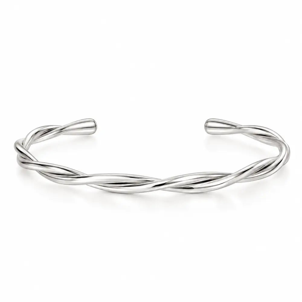Leighton Cuff Bracelet - Silver - Bracelets