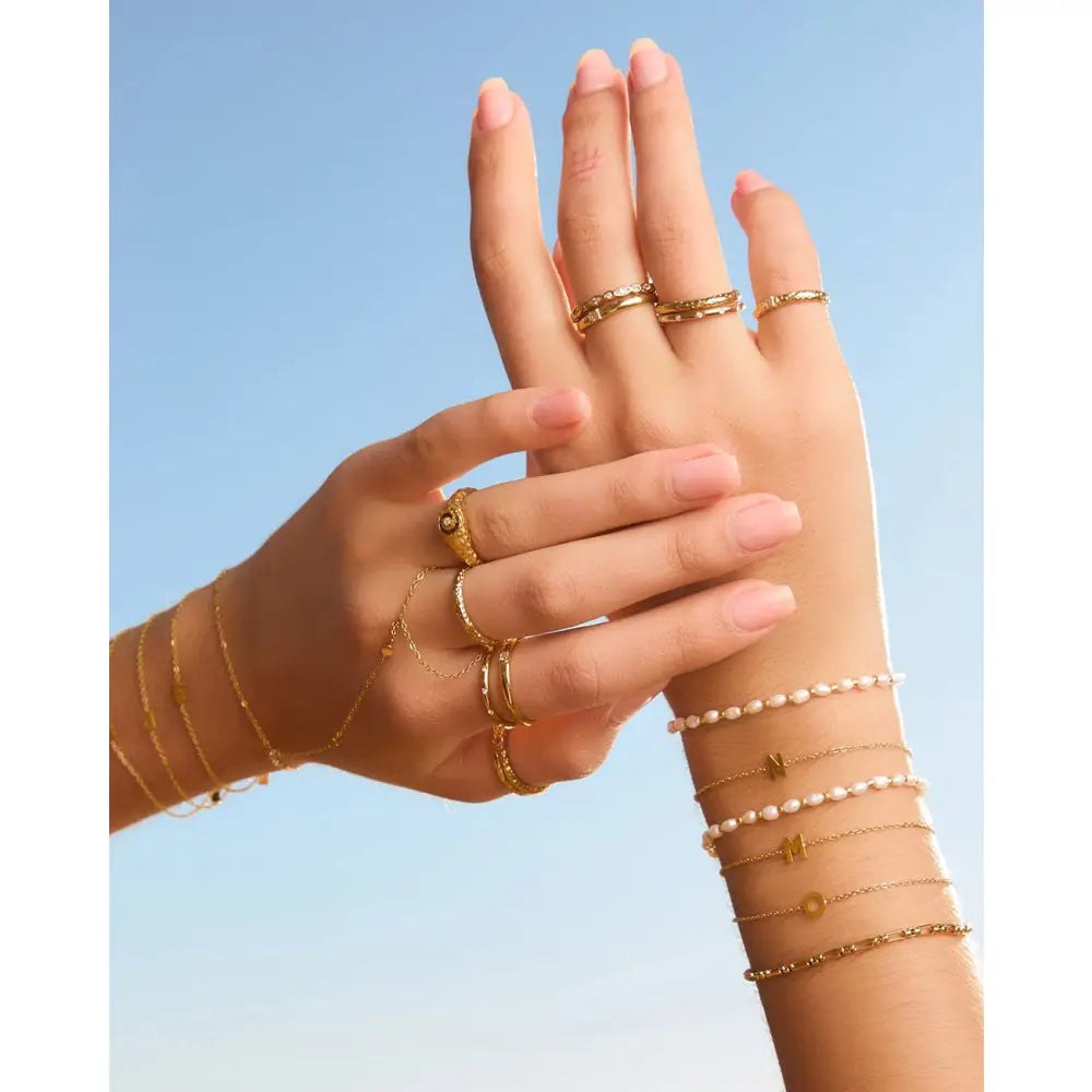Levi Gold Signet Ring - Rings