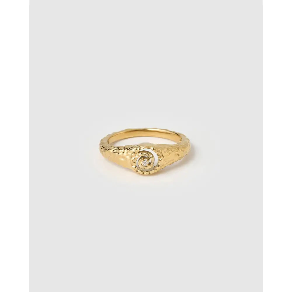 Levi Gold Signet Ring - Rings
