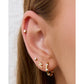 Lightning Gold Stud Earrings - Earrings