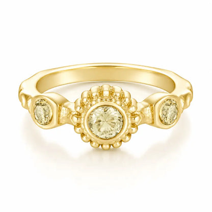 Lime Ring - Gold / 6 - Rings