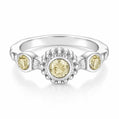 Lime Ring - Silver / 6 - Rings