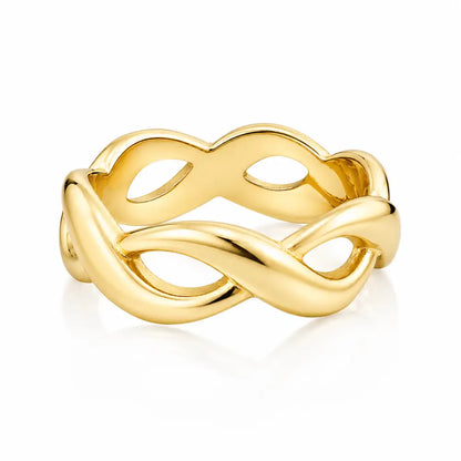 Linked Ring - Gold / 6 - Rings