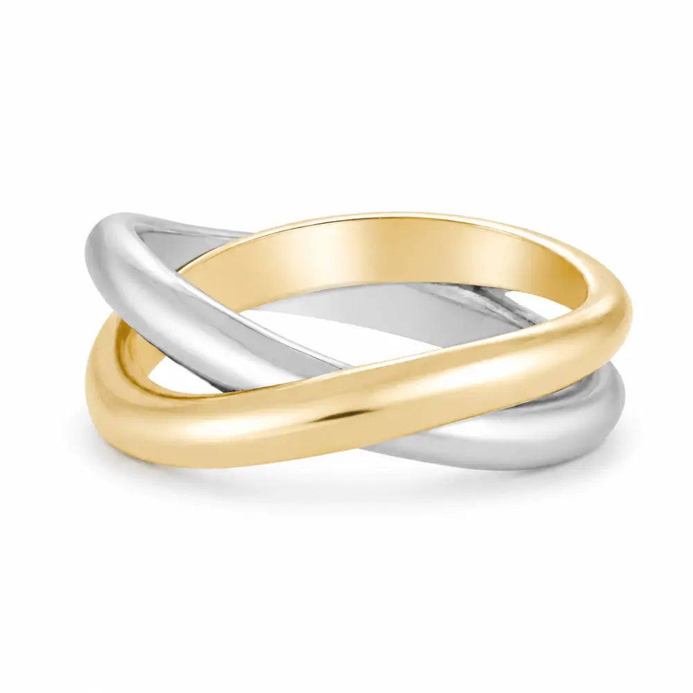 Lio Ring - Gold & Silver Mix / 3 - Rings