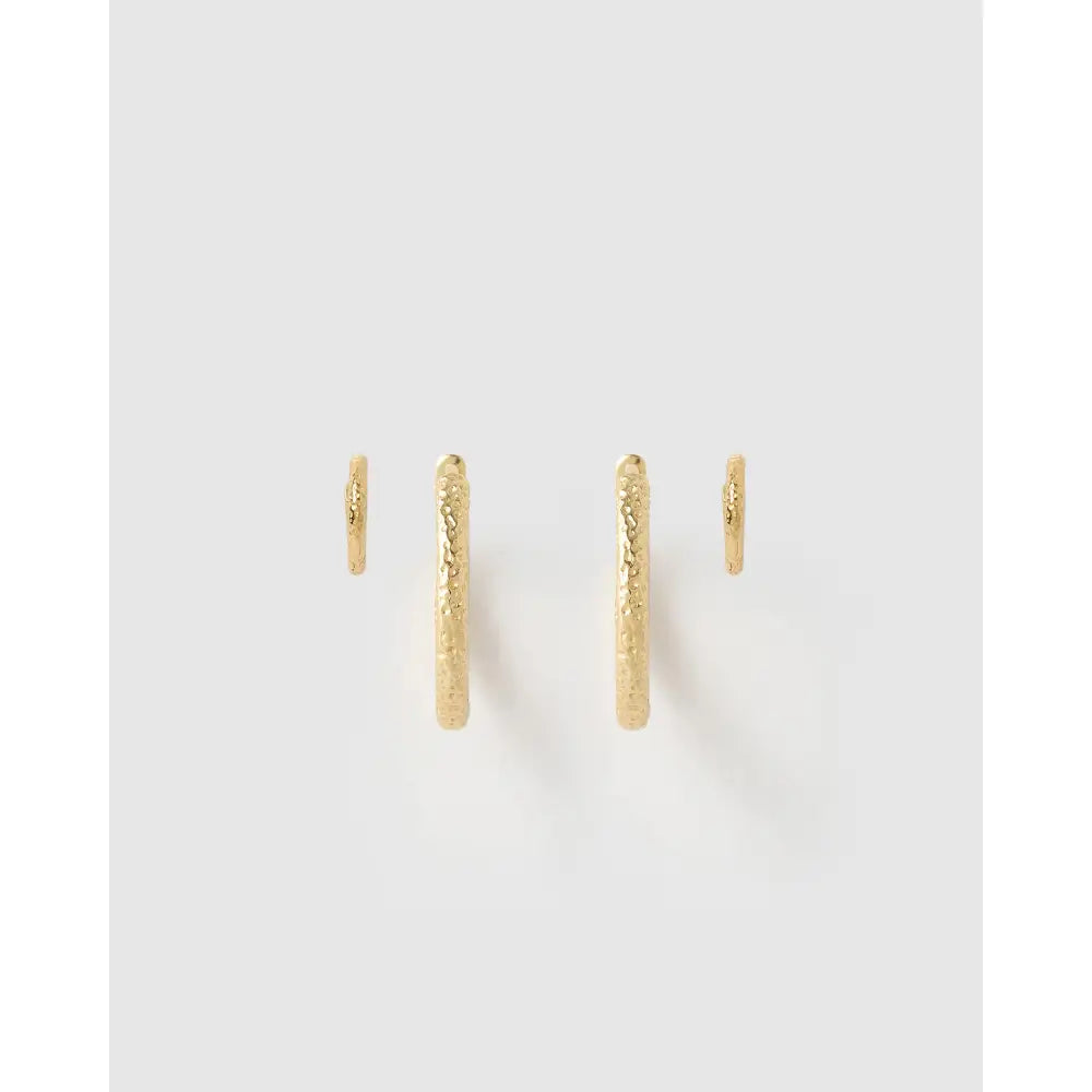 Little Hoop Earring Stack - Earrings