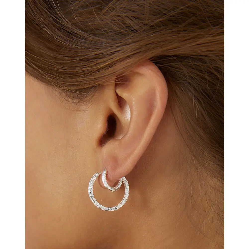 Little Hoop Earring Stack - Earrings