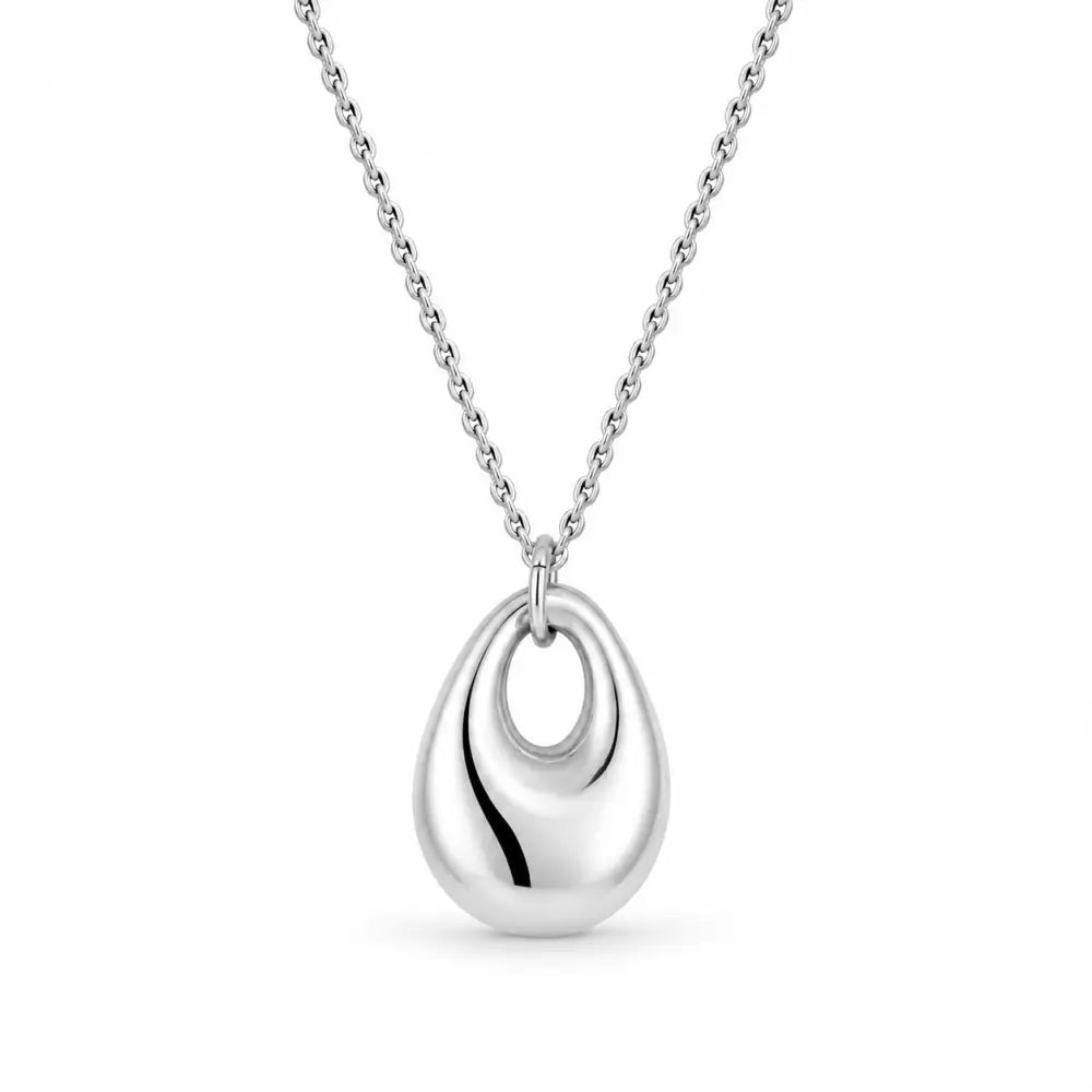 Logan Necklace - Silver - Necklaces