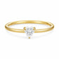 Lola Heart Ring - Gold / 4 - Rings