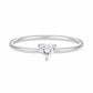 Lola Heart Ring - Silver / 4 - Rings