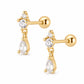 Lorelai Stud Earrings - Gold - Earrings
