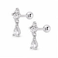Lorelai Stud Earrings - Silver - Earrings