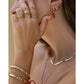 Lorenzo Gold Stacking Ring - Rings