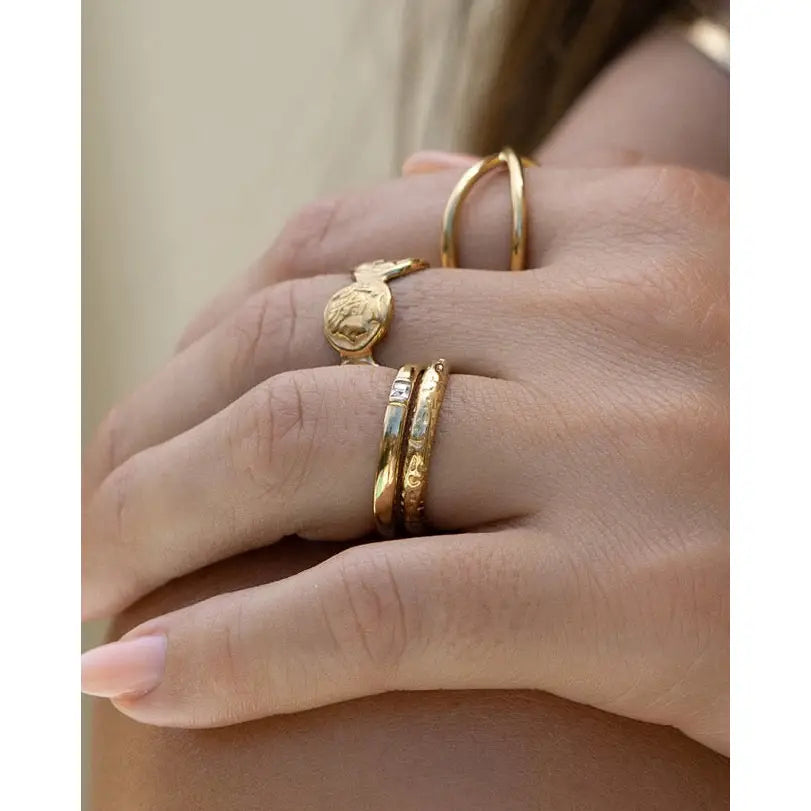 Lori Gold Ring Stack - Rings