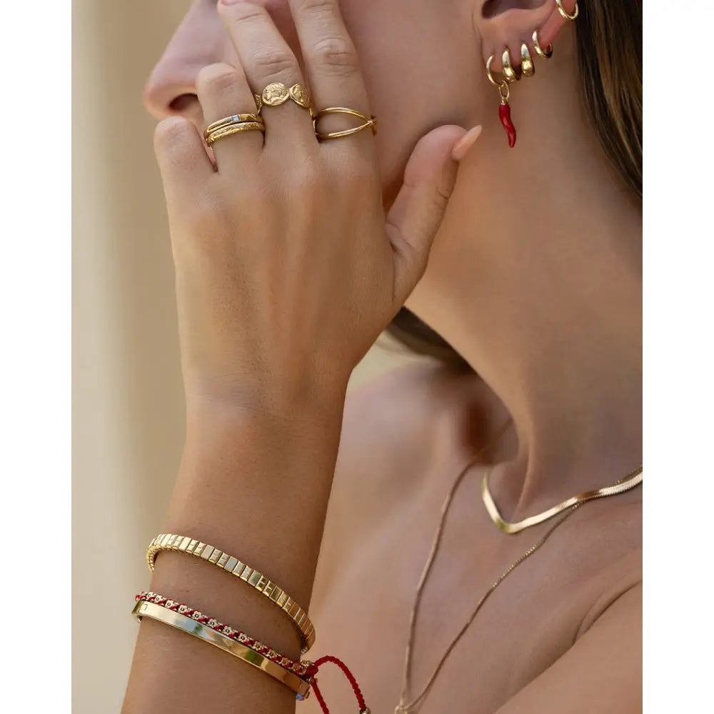 Lori Gold Ring Stack - Rings