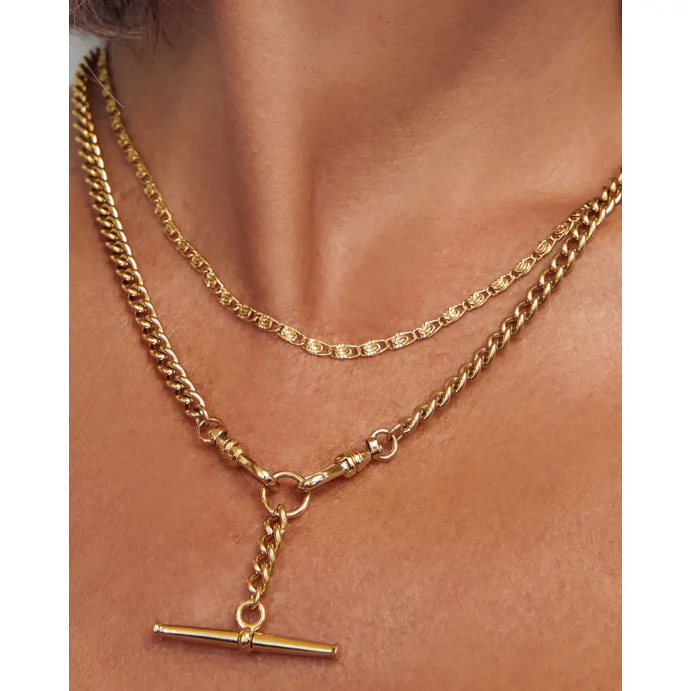 Lottie Gold Necklace - Necklaces