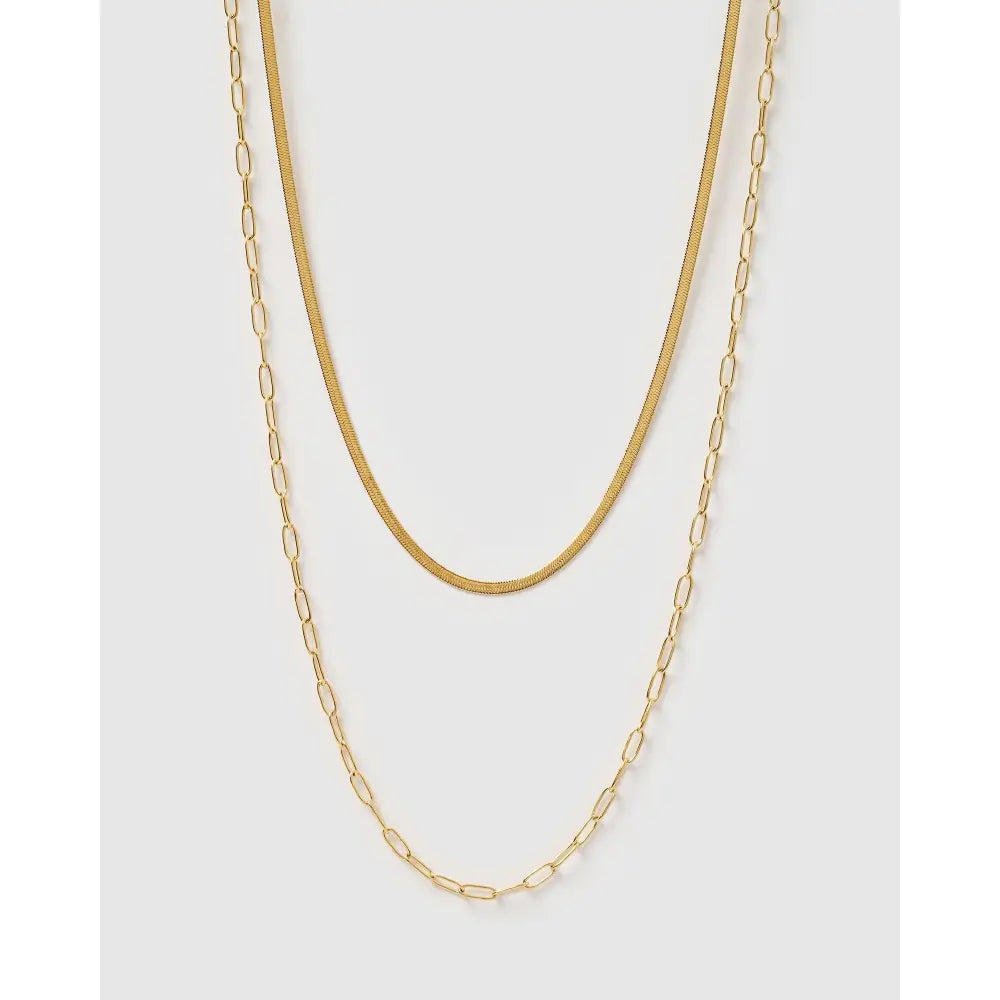Louie Necklace - Gold - Necklaces
