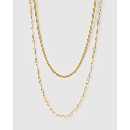 Louie Necklace - Gold - Necklaces