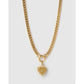 Lover Gold Charm Necklace - Necklaces