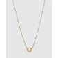 Lucky Horseshoe Gold Necklace - Necklaces