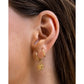 Luka Gold Huggie Earrings - Earrings