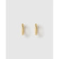 Luka Gold Huggie Earrings - Earrings