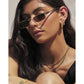 Lulu Gold Hoop Earrings - Earrings