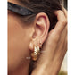 Lulu Gold Hoop Earrings - Earrings