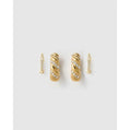 Lumi Gold Earring Stack - Earrings