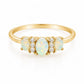Lumi Opal Ring - Gold / 5 - Rings
