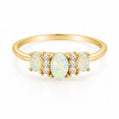 Lumi Opal Ring - Gold / 5 - Rings