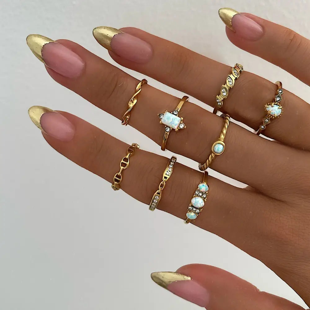 Lumi Opal Ring - Rings
