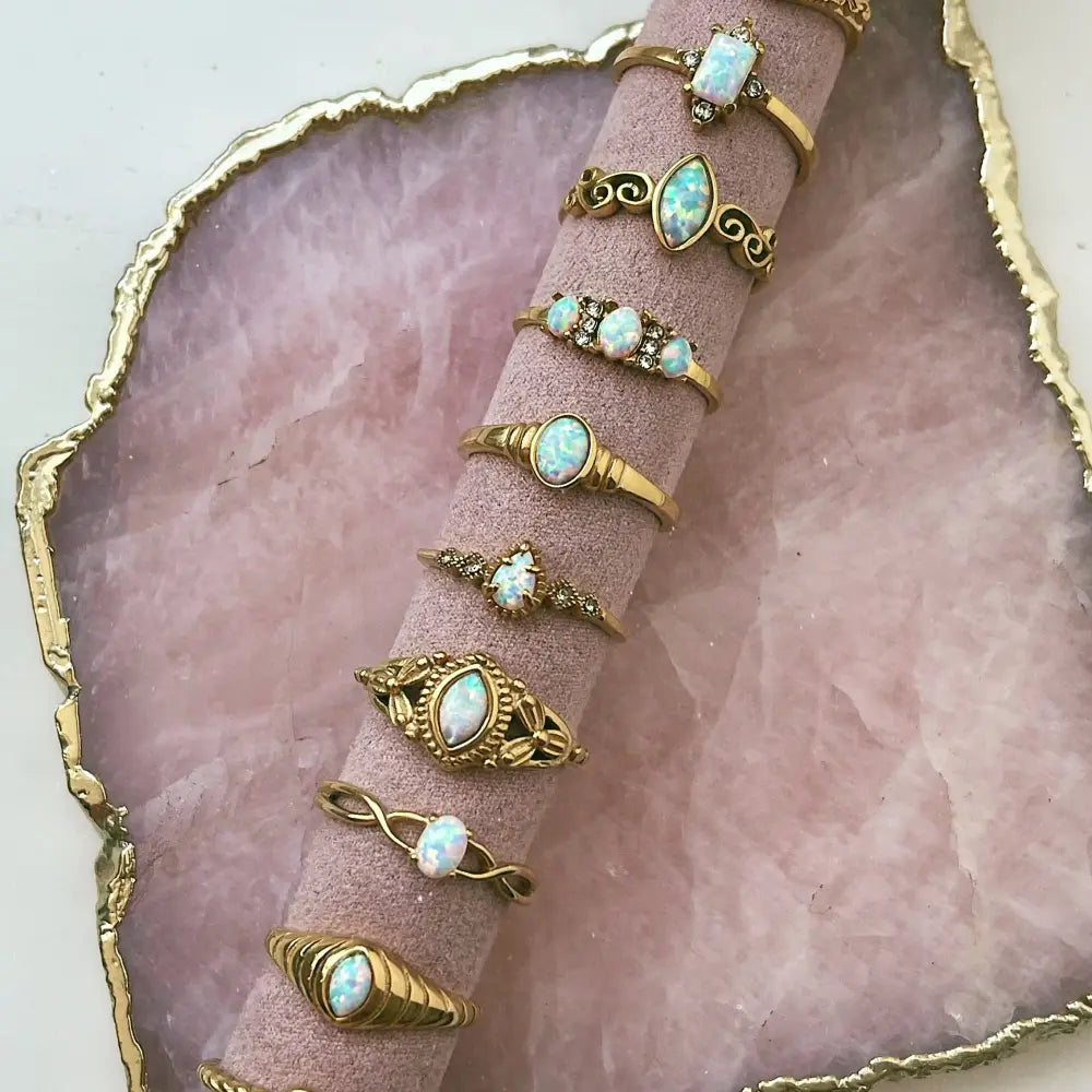 Lumi Opal Ring - Rings