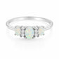 Lumi Opal Ring - Silver / 5 - Rings