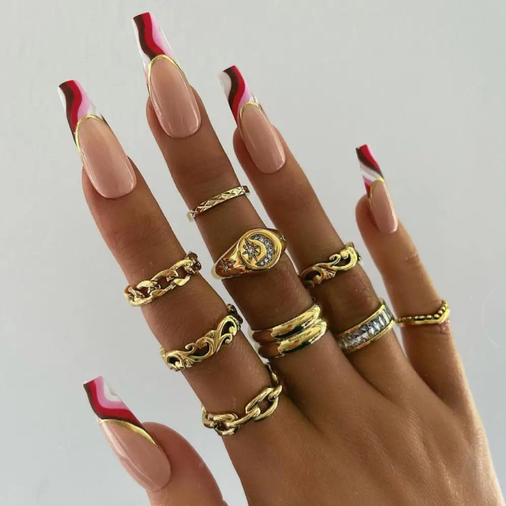 Luna Moon Signet Ring - Rings