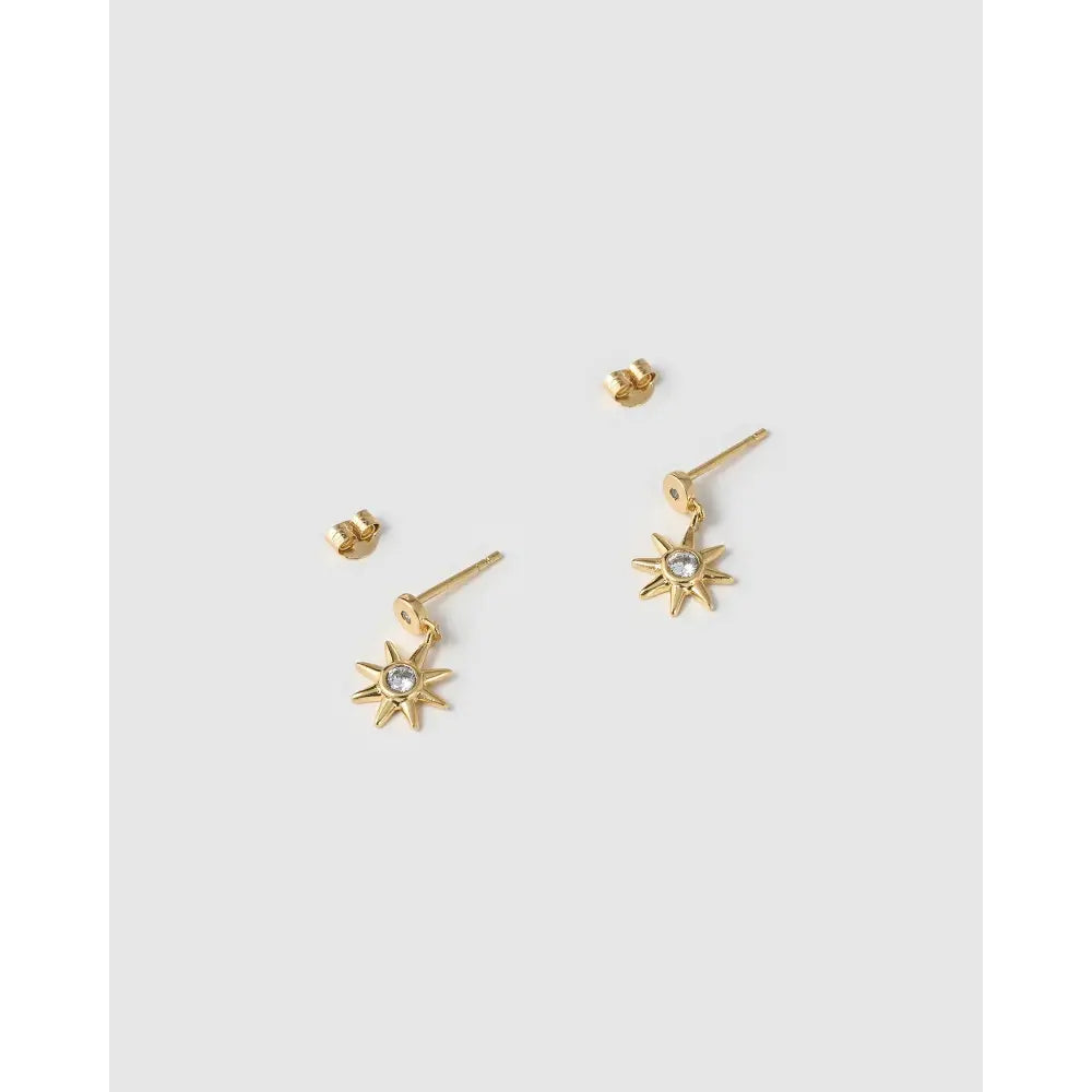 Lune Gold Earrings - Earrings
