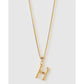 Luxe Letter Large Necklace - Necklaces